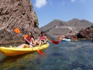 Ruta de Kayak en Cabo de Gata